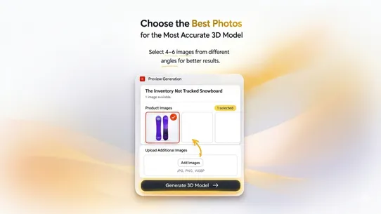 Cubic ‑ Product Images to 3D screenshot