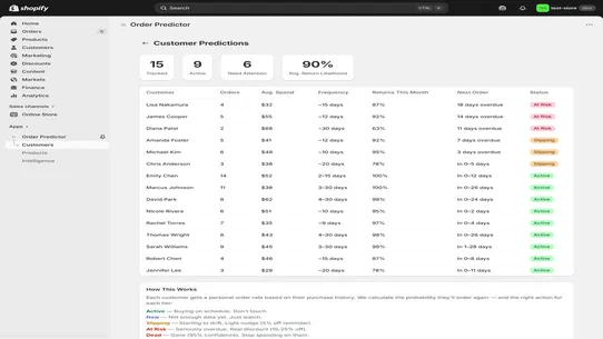 Storecaster screenshot