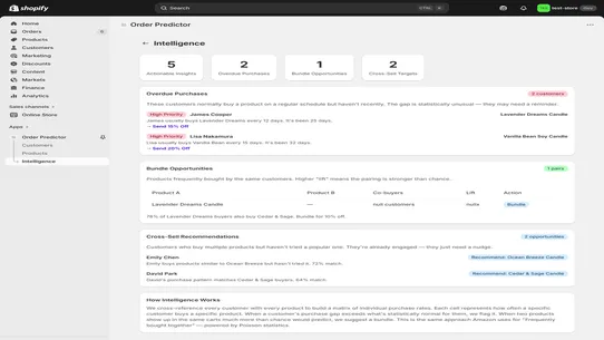 Storecaster screenshot