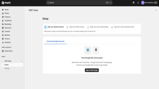 KES Track screenshot