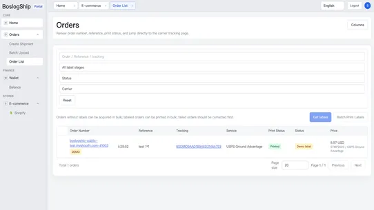 BoslogShip screenshot