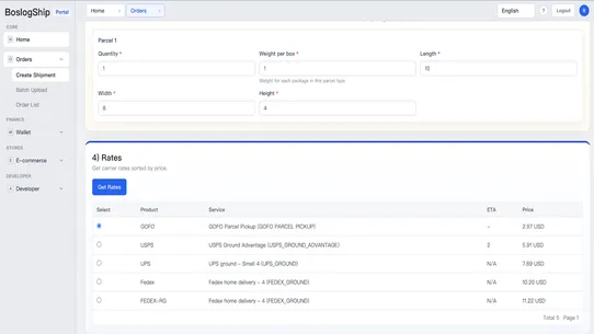 BoslogShip screenshot