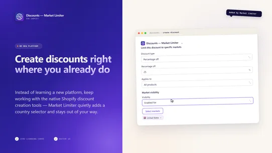 Discounts ‑ Market Limiter screenshot