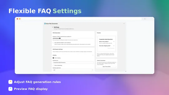 Auto FAQ Generator screenshot