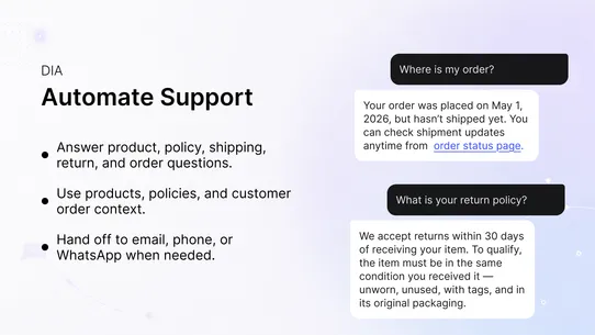 Dia: AI Chatbot &amp; Assistant screenshot