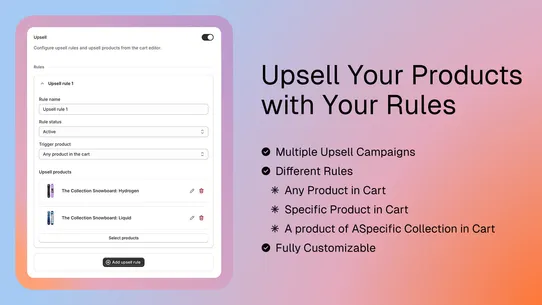 Cart Pilot—Cart Drawer Upsell screenshot