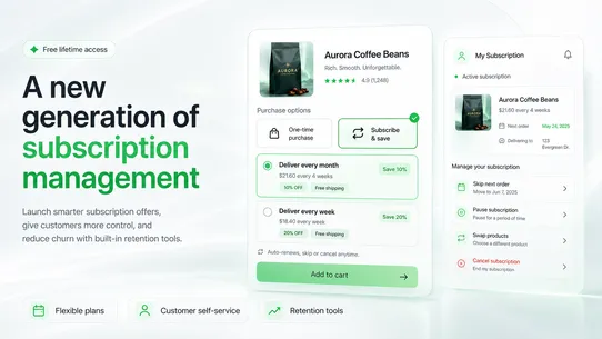 Progus Subscriptions screenshot
