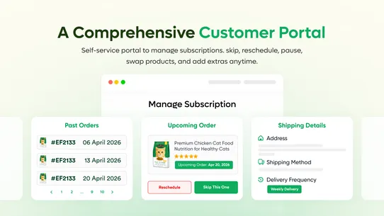 Progus Subscriptions screenshot