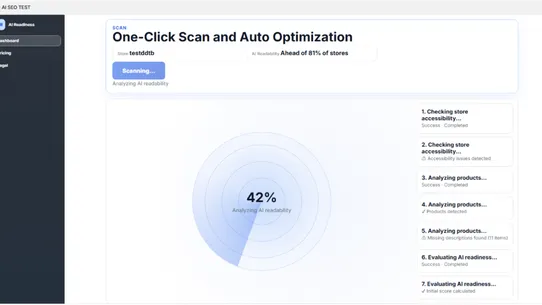 AI Store Visiblilty screenshot