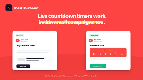 Boost Countdown screenshot