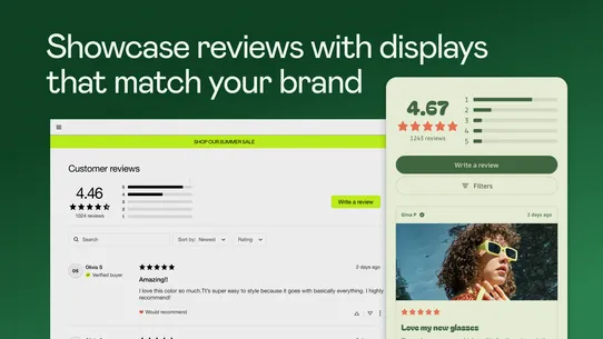 Junip Product Reviews App &amp; AI screenshot