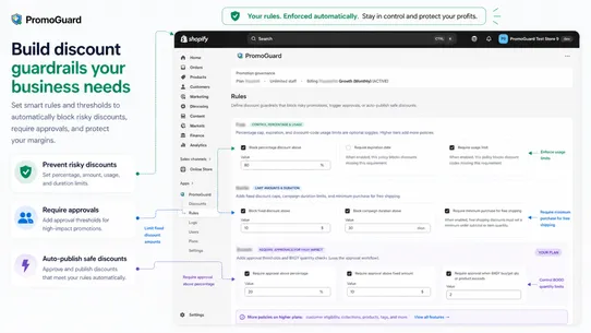 PromoGuard screenshot