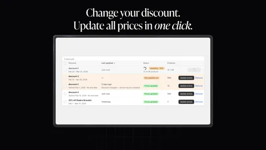 DealBeam: Strikethrough Price screenshot