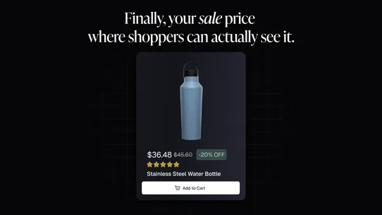 DealBeam: Strikethrough Price screenshot