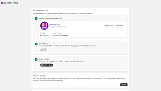 SB Instafeed Pro screenshot