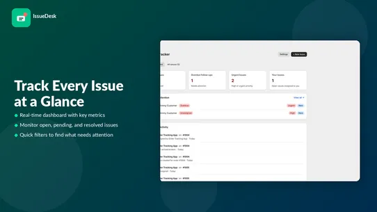 IssueDesk screenshot