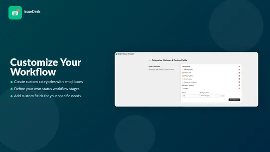 IssueDesk screenshot