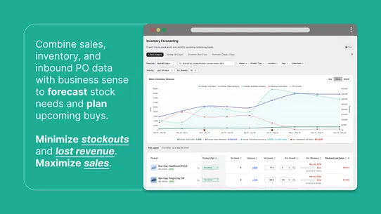 Alfred Inventory Forecasting screenshot