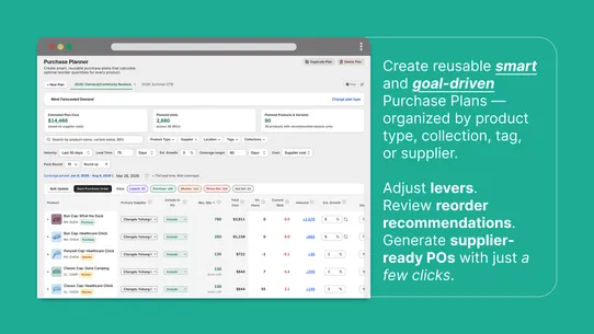 Alfred Inventory Forecasting screenshot