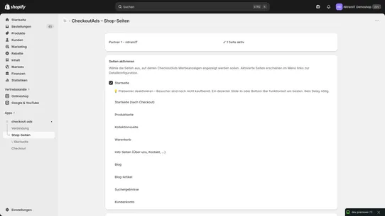 CheckoutAds screenshot