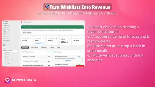 Kernvel ListIQ screenshot