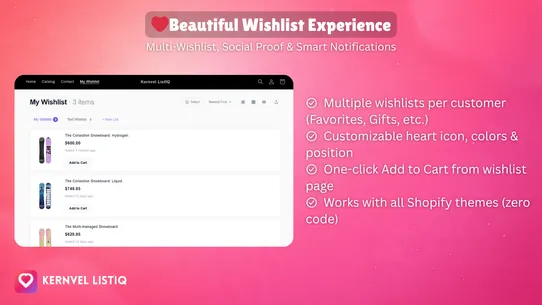 Kernvel ListIQ screenshot