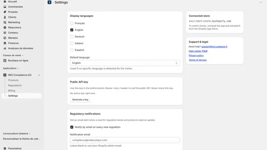 CleanINCI — INCI Compliance EU screenshot