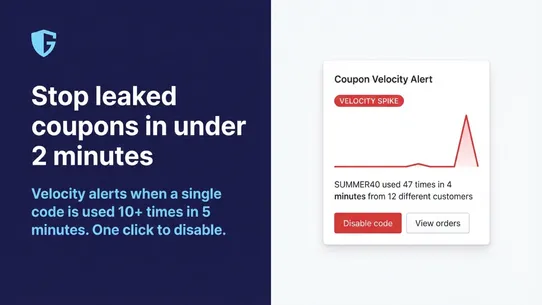 GuardUp ‑ Loss Prevention screenshot