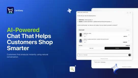 CartEasy ‑ AI Store Assistant screenshot
