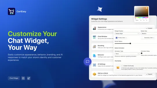 CartEasy ‑ AI Store Assistant screenshot
