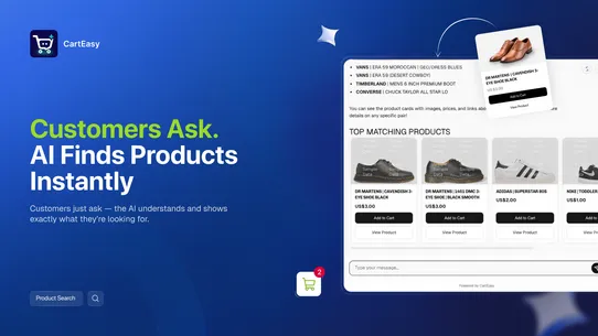 CartEasy ‑ AI Store Assistant screenshot