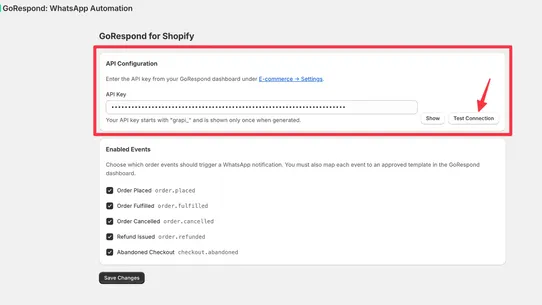 GoRespond: WhatsApp Automation screenshot
