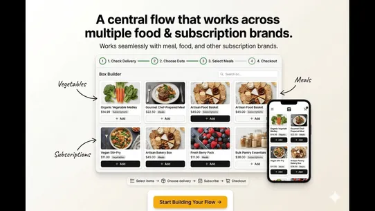 MealFlow Box, BYOB screenshot