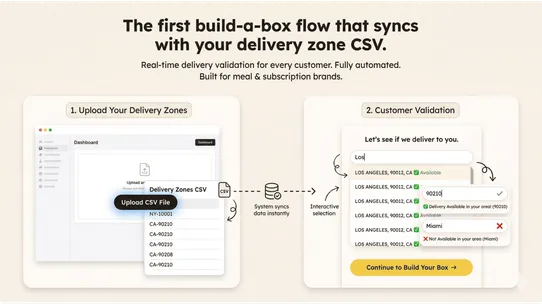 MealFlow Box, BYOB screenshot
