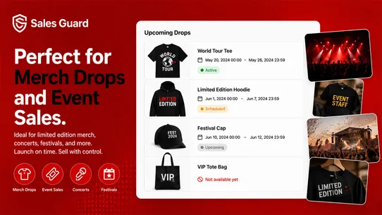 Sales Guard ‑ Launch Control screenshot