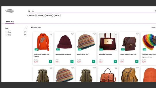 Uduny search integrator screenshot