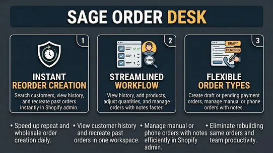 Sage Order Desk screenshot