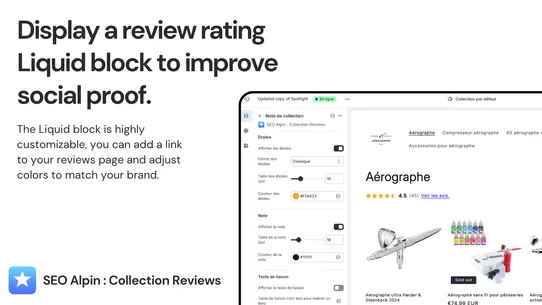 SEO Alpin : Collection Reviews screenshot