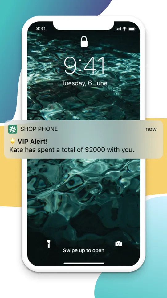 Shop Phone Alerts &amp; Auto Email screenshot