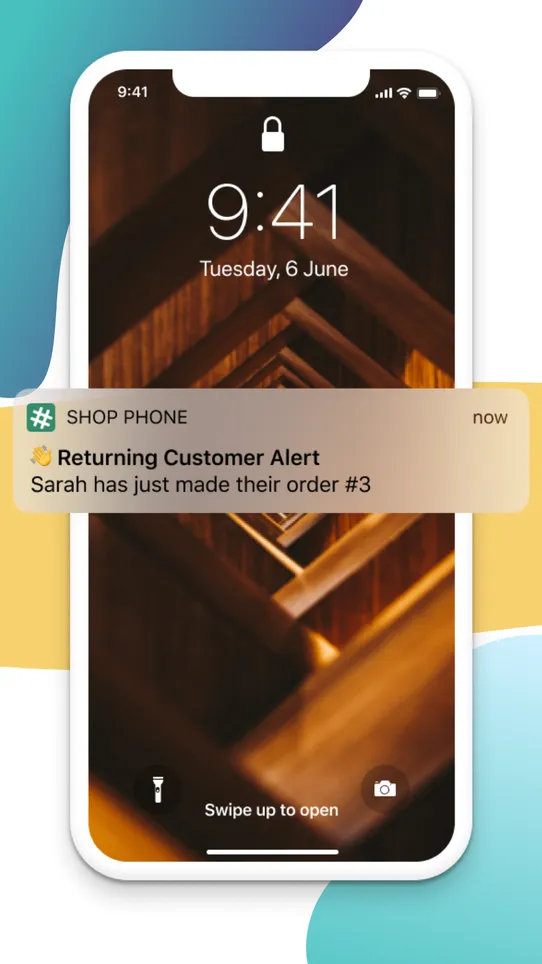 Shop Phone Alerts &amp; Auto Email screenshot