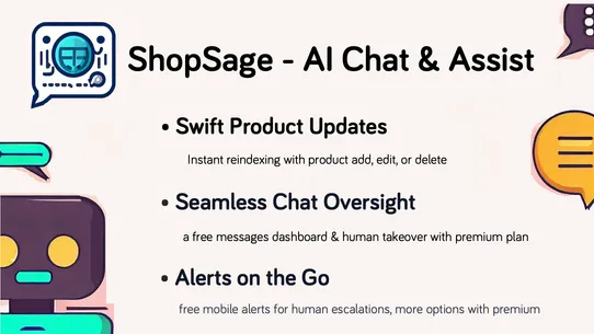 ShopSage ‑ AI Chat &amp; Assist screenshot