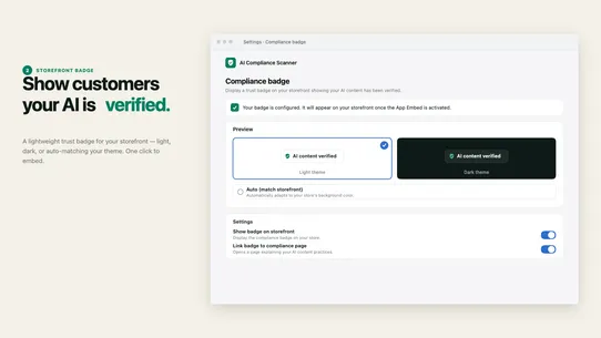 Compliant AI ‑ EU AI Act ‑ FTC screenshot