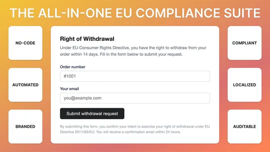 SafeRadar – EU Compliance screenshot