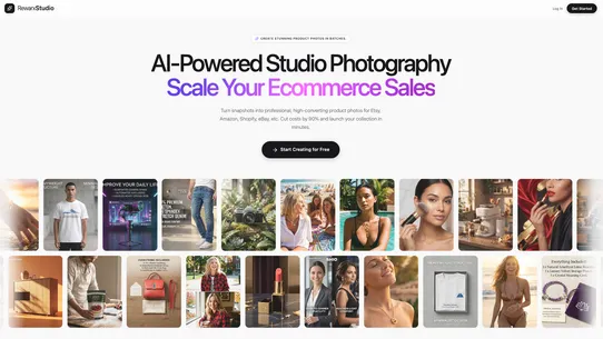 Rewarx AI Product Photography screenshot