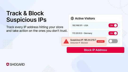 SG: Security IP &amp; Bots Blocker screenshot