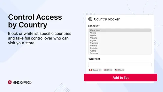 SG: Security IP &amp; Bots Blocker screenshot