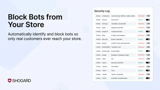 SG: Security IP &amp; Bots Blocker screenshot