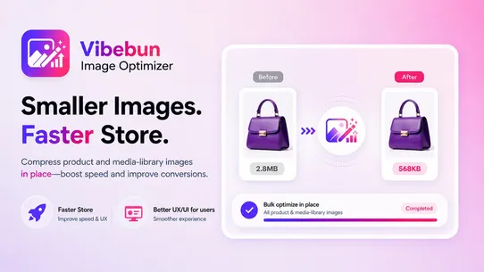 Vibebun Image Optimizer screenshot