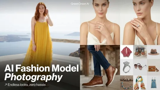 GreenOnion AI Fashion Models screenshot