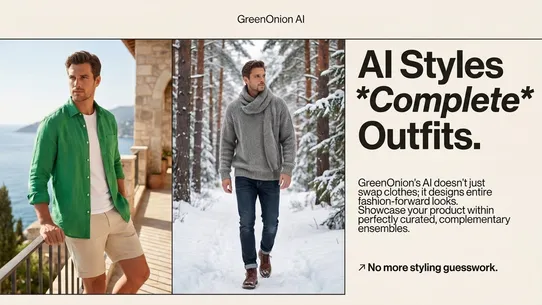 GreenOnion AI Fashion Models screenshot